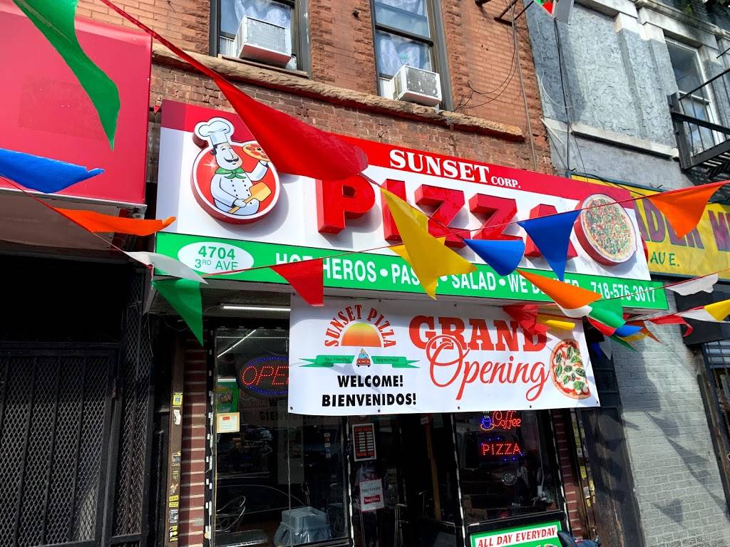 Sunset Pizza | meal delivery | 4704 3rd Ave, Brooklyn, NY 11220, USA | 7185763017 OR +1 718-576-3017