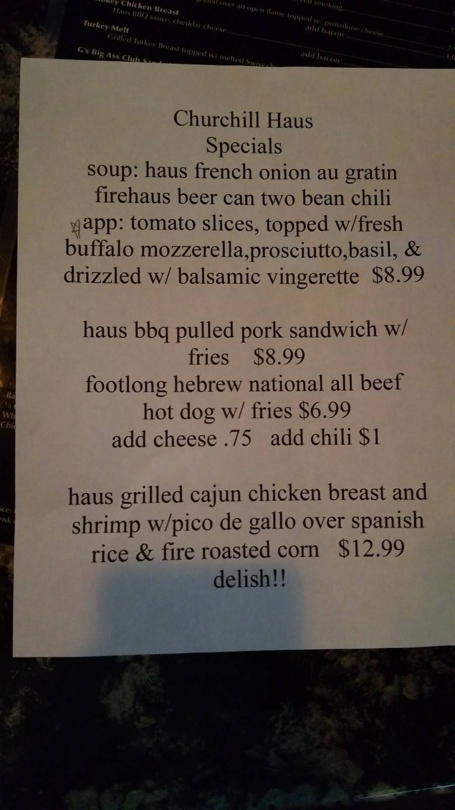 Churchill Haus | restaurant | 700 Brown Ave, Turtle Creek, PA 15145, USA | 4126464570 OR +1 412-646-4570