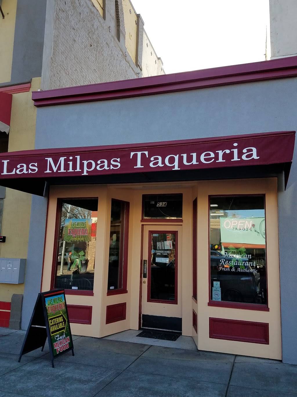 las milpas taqueria | restaurant | 534 Main St, Woodland, CA 95695, USA | 5304060251 OR +1 530-406-0251