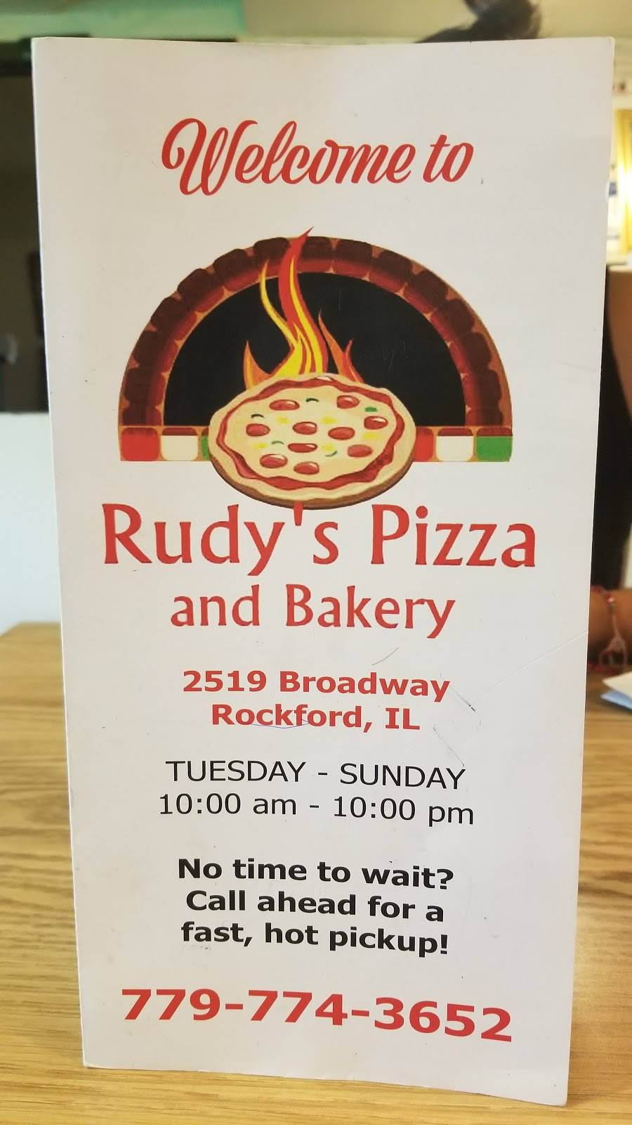 Rudys Pizza and Bakery | bakery | 2519 Broadway, Rockford, IL 61108, USA | 7797743652 OR +1 779-774-3652
