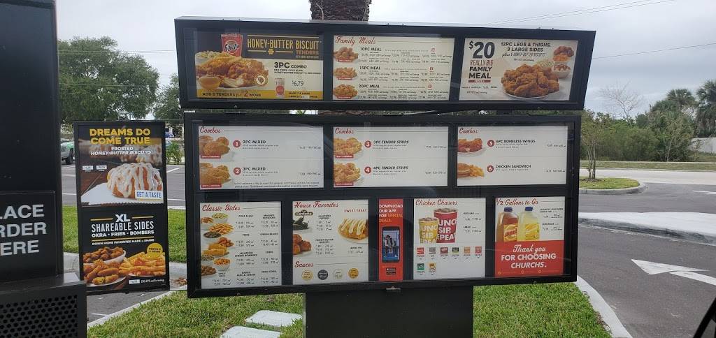 Churchs Chicken | restaurant | 2015 N Wickham Rd, Melbourne, FL 32935, USA | 3216104919 OR +1 321-610-4919