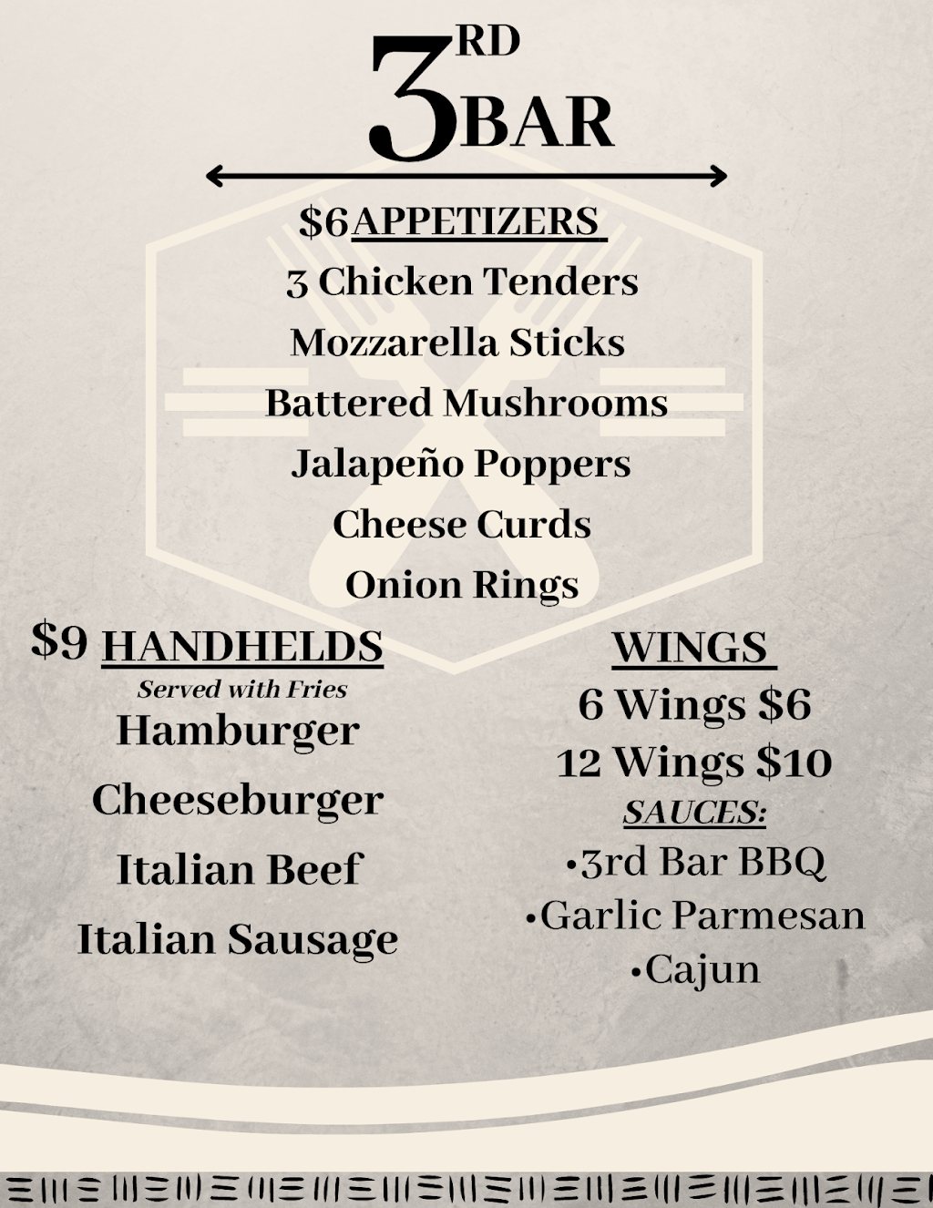 3rd Bar | restaurant | 316 N Main St, Seneca, IL 61360, USA | 8159404508 OR +1 815-940-4508