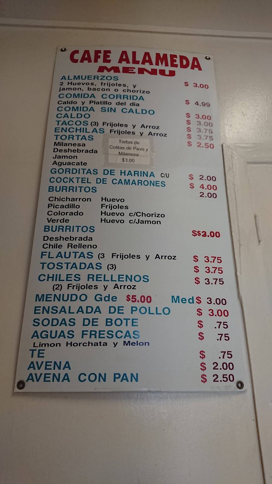 Cafe Alameda | restaurant | 3215 Alameda Ave, El Paso, TX 79905, USA | 9155446133 OR +1 915-544-6133