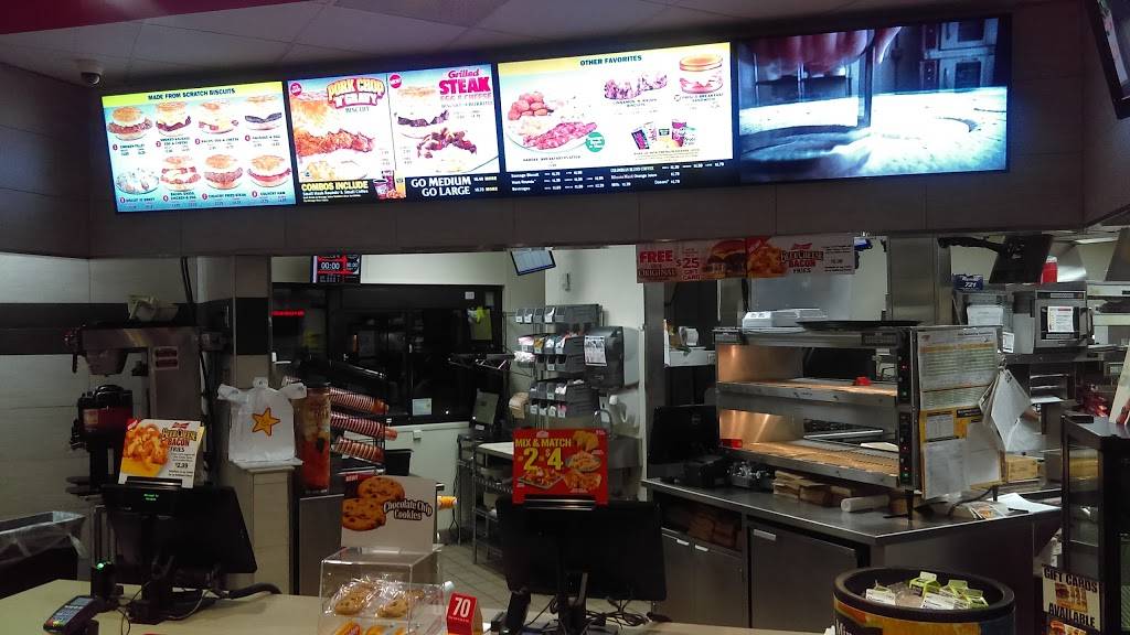 Hardees | restaurant | 3 Pelham Rd, Greenville, SC 29615, USA | 8642422486 OR +1 864-242-2486