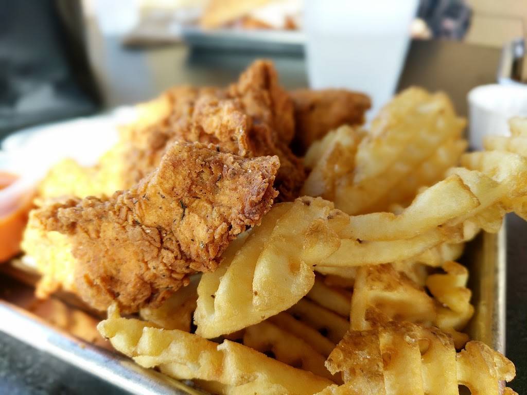 Bruxie Original Fried Chicken & Waffle Sandwich | cafe | 14376 Culver Dr, Irvine, CA 92604, USA | 9495564894 OR +1 949-556-4894