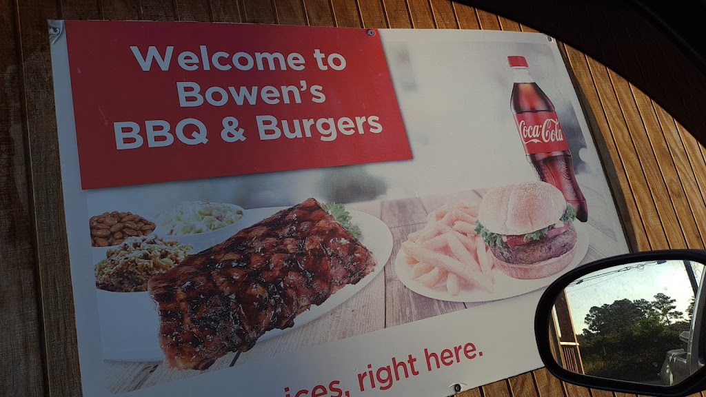 Bowens Bbq and Burgers | restaurant | 496 Hatcher Rd, Trout, LA 71371, USA | 3189920657 OR +1 318-992-0657