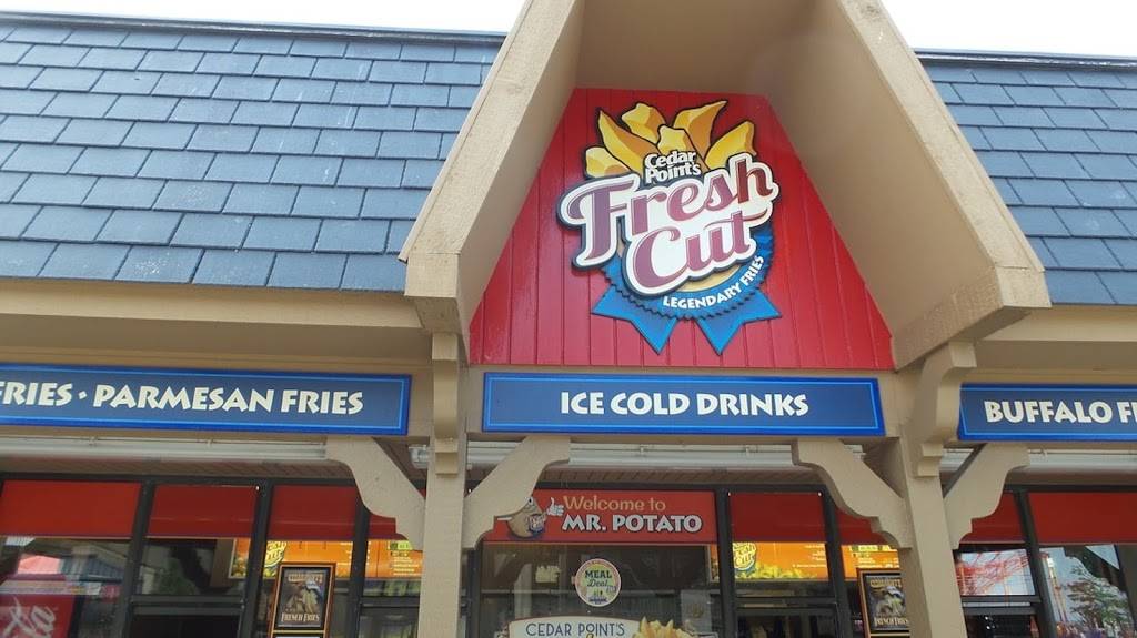 Mr. Potato | meal takeaway | 1 Cedar Point Blvd, Sandusky, OH 44870, USA | 4196272350 OR +1 419-627-2350