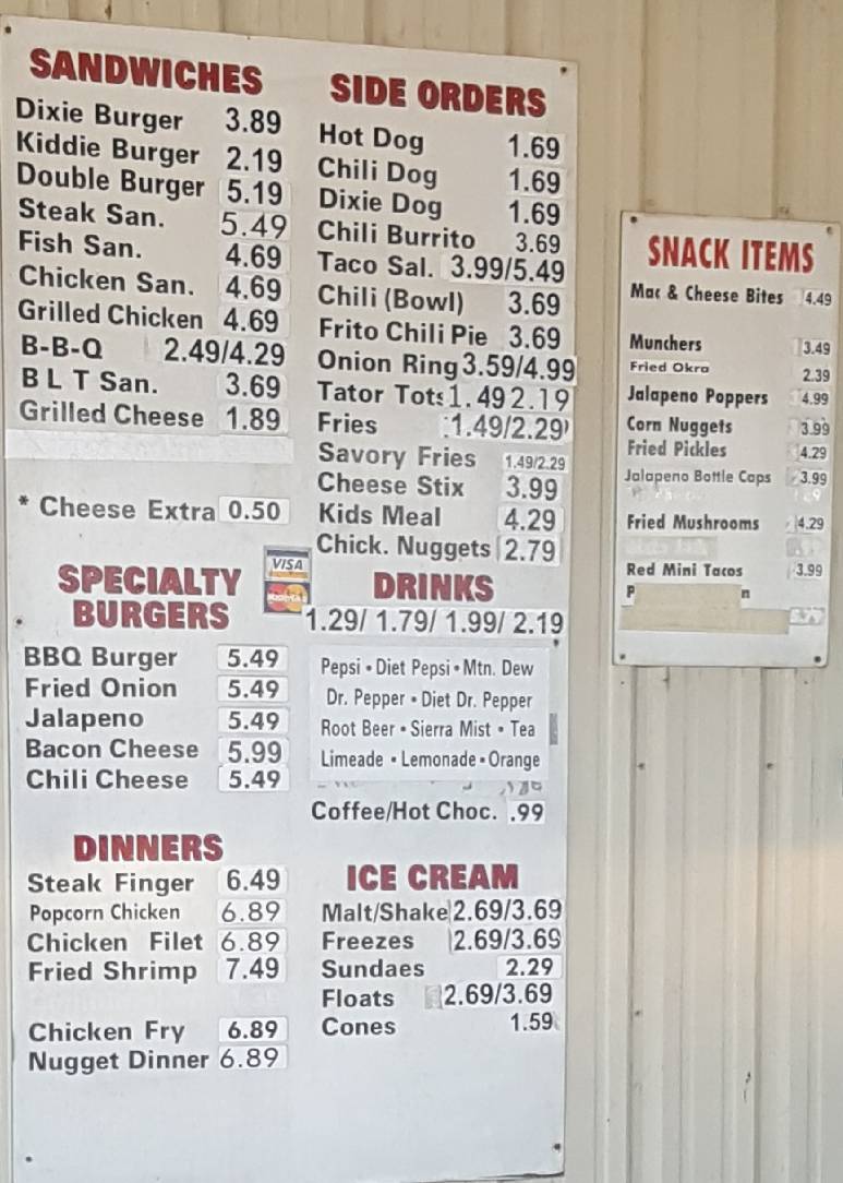 Dixie Dog Drive-In | restaurant | 1421 E South Ave, Ponca City, OK 74604, USA | 5807624439 OR +1 580-762-4439