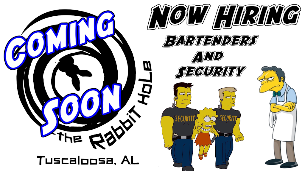 The Rabbit Hole - Tuscaloosa | restaurant | 1407 University Blvd, Tuscaloosa, AL 35401, USA | 2055495076 OR +1 205-549-5076