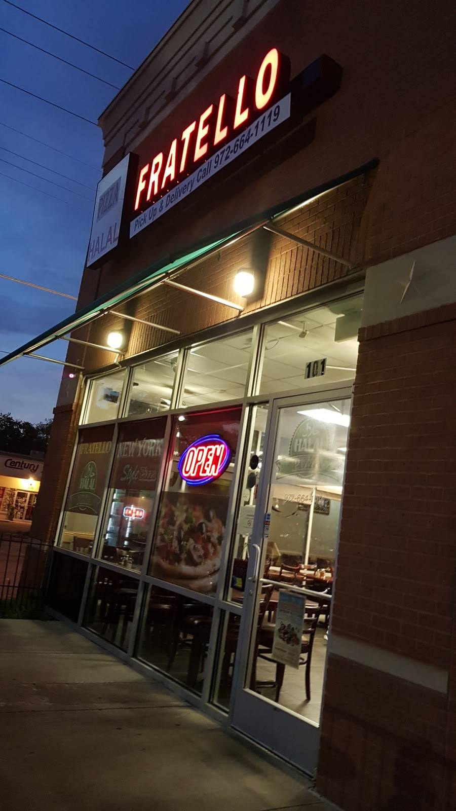 Fratello Halal Pizza and Grill | restaurant | 201 S Greenville Ave, Richardson, TX 75081, USA | 9726641119 OR +1 972-664-1119
