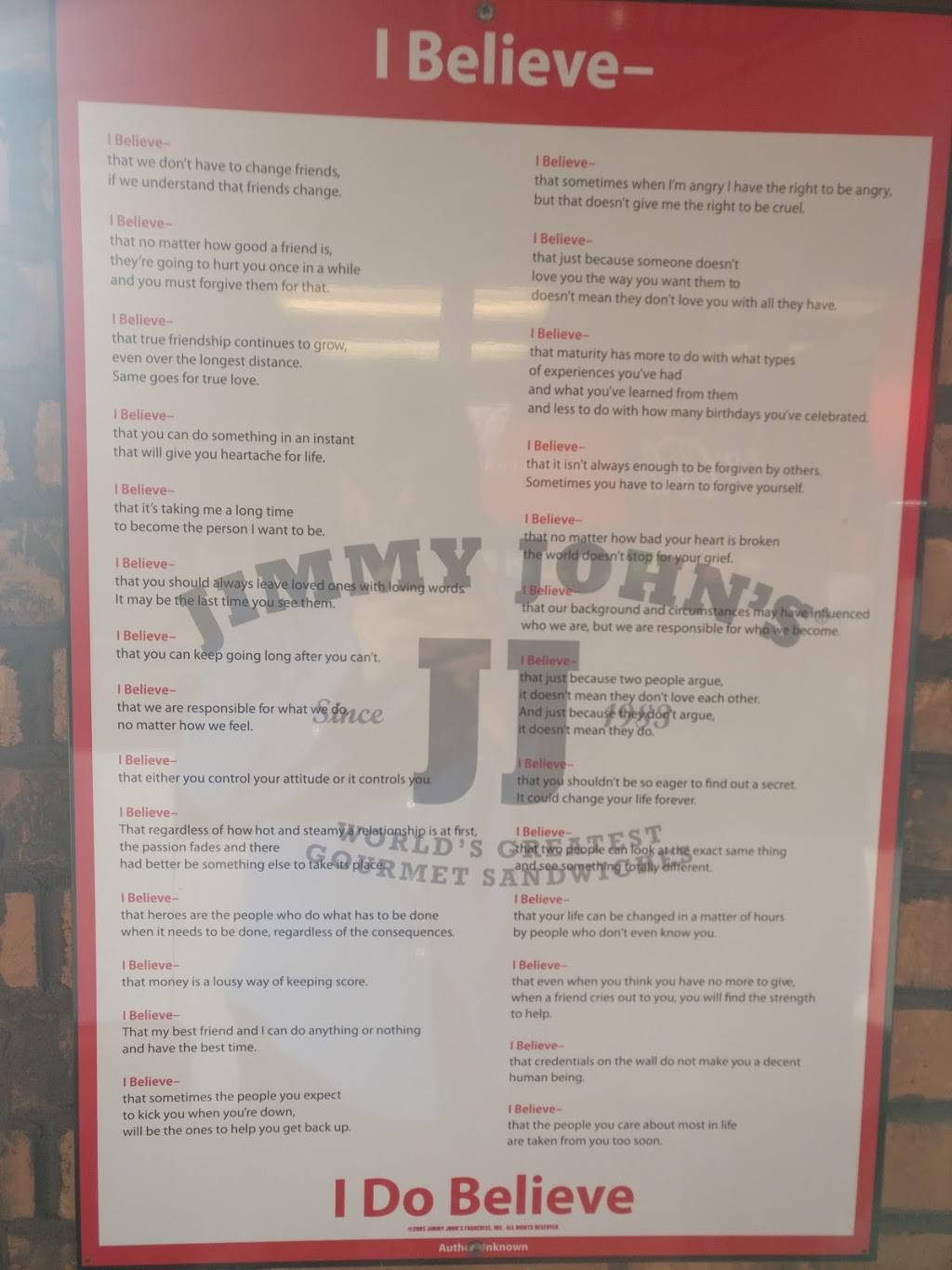 Jimmy Johns | meal delivery | 20 S. Front St First Floor, Columbus, OH 43215, USA | 6142221860 OR +1 614-222-1860