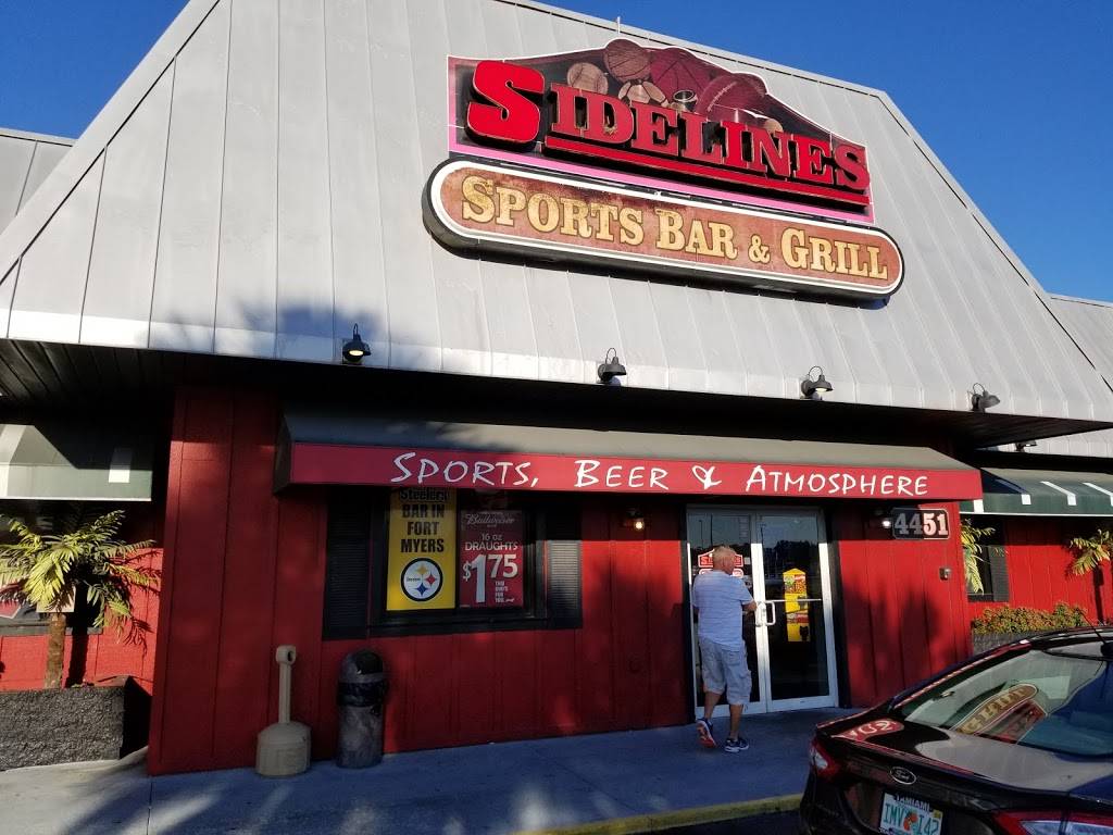 Sidelines Sports Bar & Grill | restaurant | 4451 Veronica S Shoemaker Blvd, Fort Myers, FL 33916, USA | 2399393003 OR +1 239-939-3003