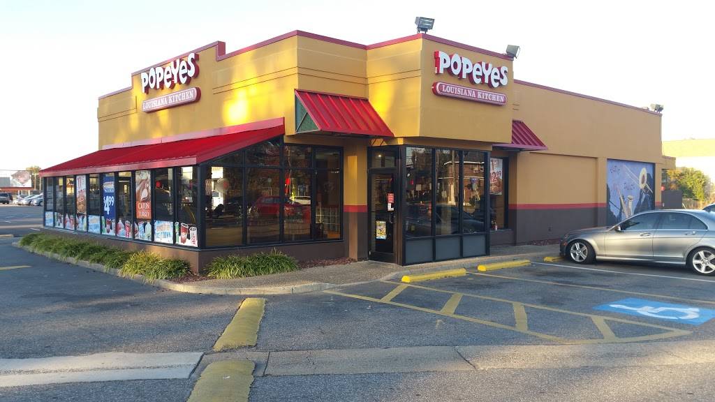 Popeyes Louisiana Kitchen | restaurant | 7700 Hampton Blvd, Norfolk, VA 23505, USA | 7574510336 OR +1 757-451-0336