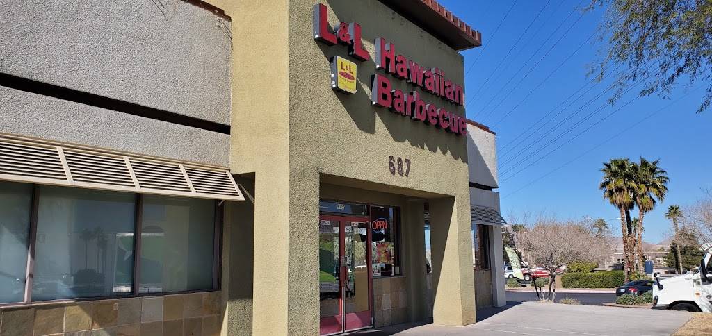 L&L Hawaiian Barbecue | restaurant | 687 N Stephanie St, Henderson, NV 89014, USA | 7024330240 OR +1 702-433-0240