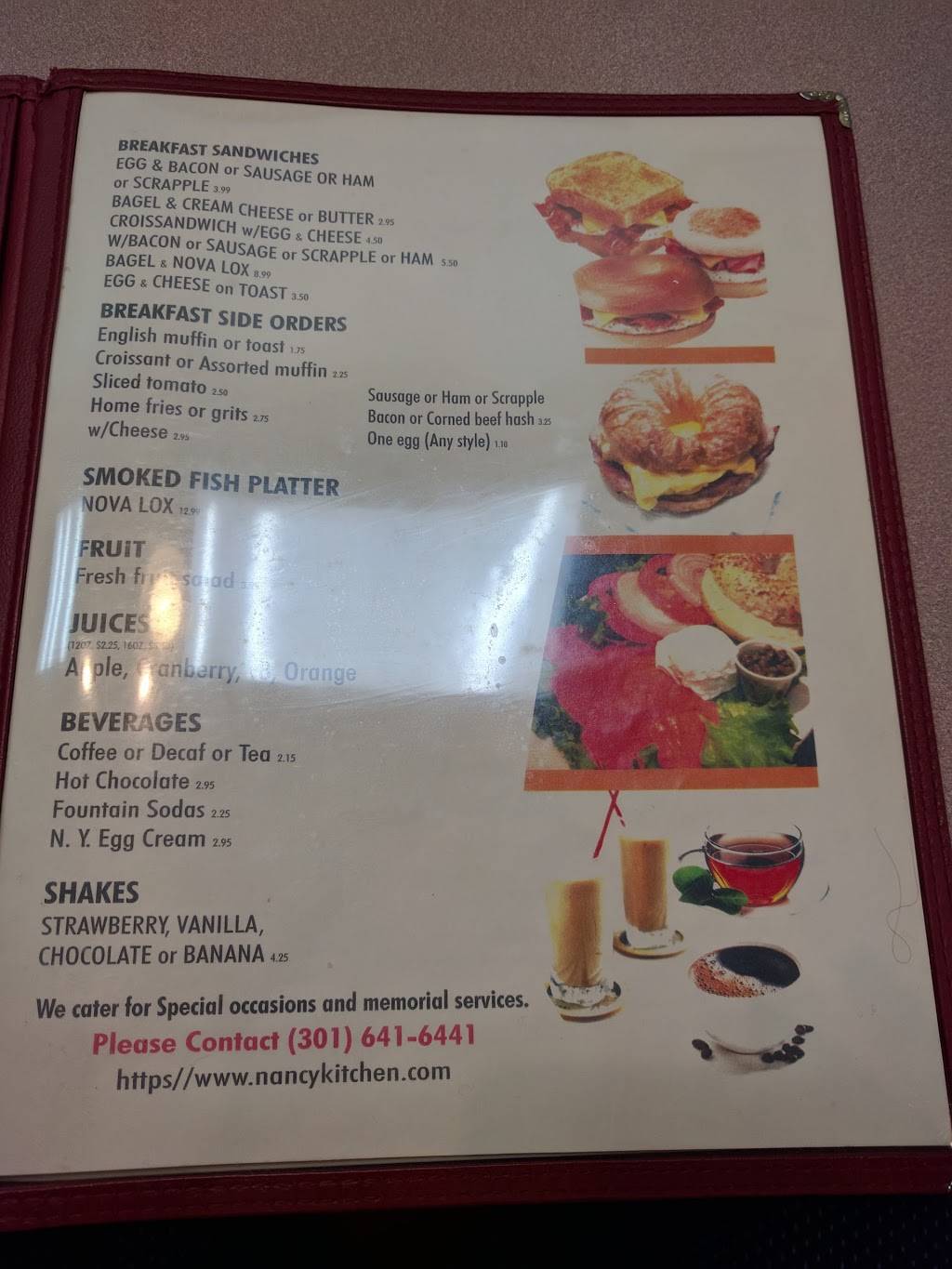 Nancys Kitchen | restaurant | 3808 International Dr, Silver Spring, MD 20906, USA | 3015981886 OR +1 301-598-1886