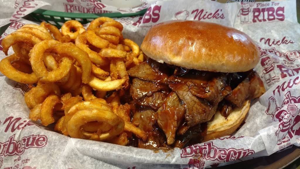 Nicks Barbecue | restaurant | 16638 Oak Park Ave, Tinley Park, IL 60477, USA | 7084447427 OR +1 708-444-7427