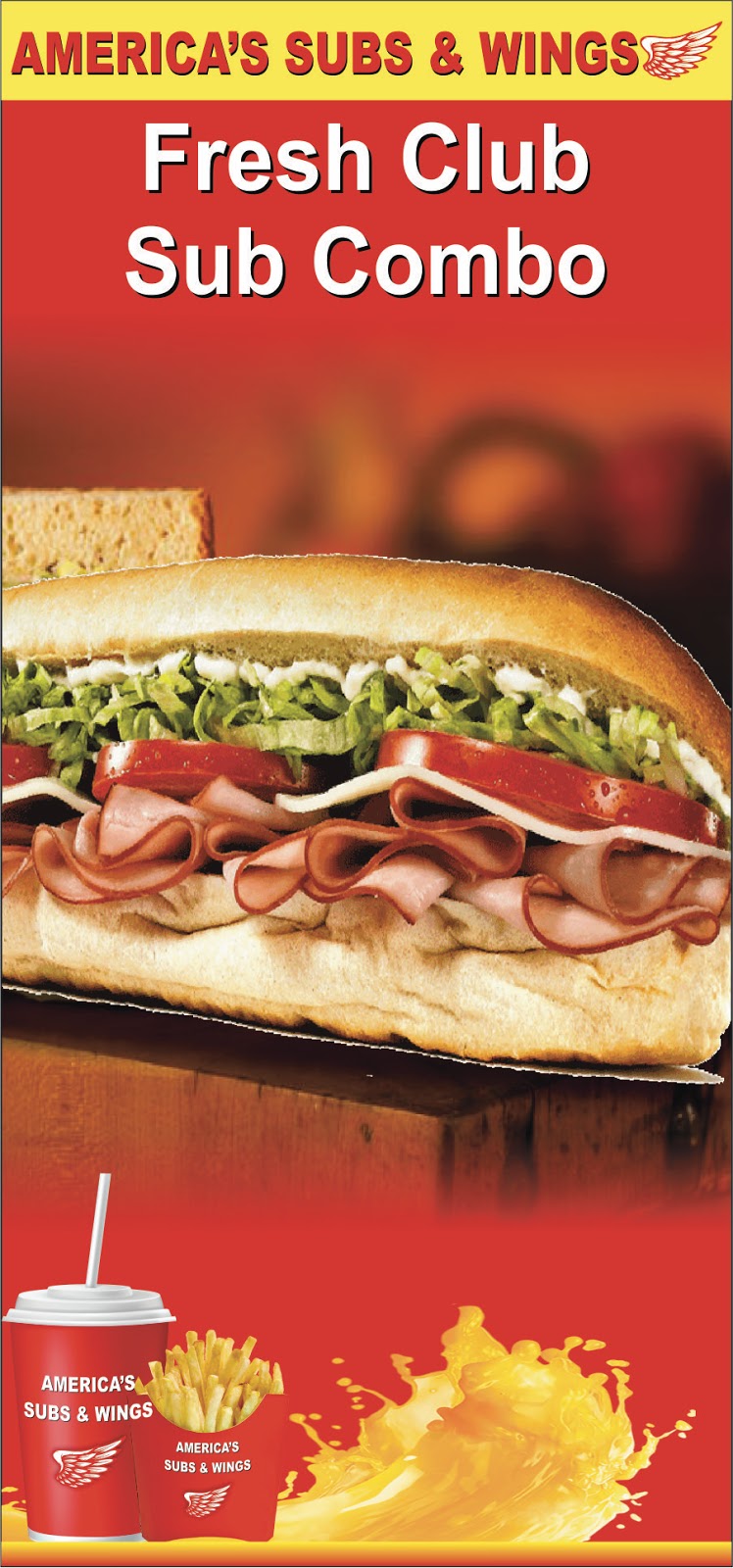 America’s Subs & Wings | restaurant | 1280 Richmond Hwy, Fredericksburg, VA 22405, USA | 5406992379 OR +1 540-699-2379