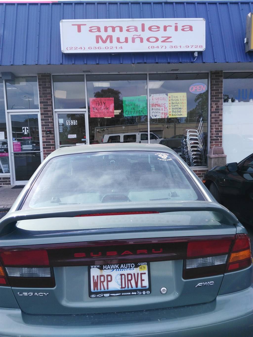 Tamalería Muños | restaurant | 1835 Algonquin Rd, Mt Prospect, IL 60056, USA | 8473619728 OR +1 847-361-9728