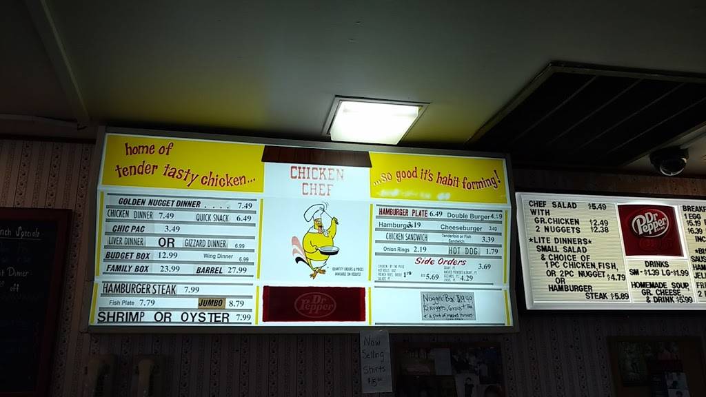 Chicken Chef | restaurant | 1020 Smithville Hwy, McMinnville, TN 37110, USA | 9314735020 OR +1 931-473-5020