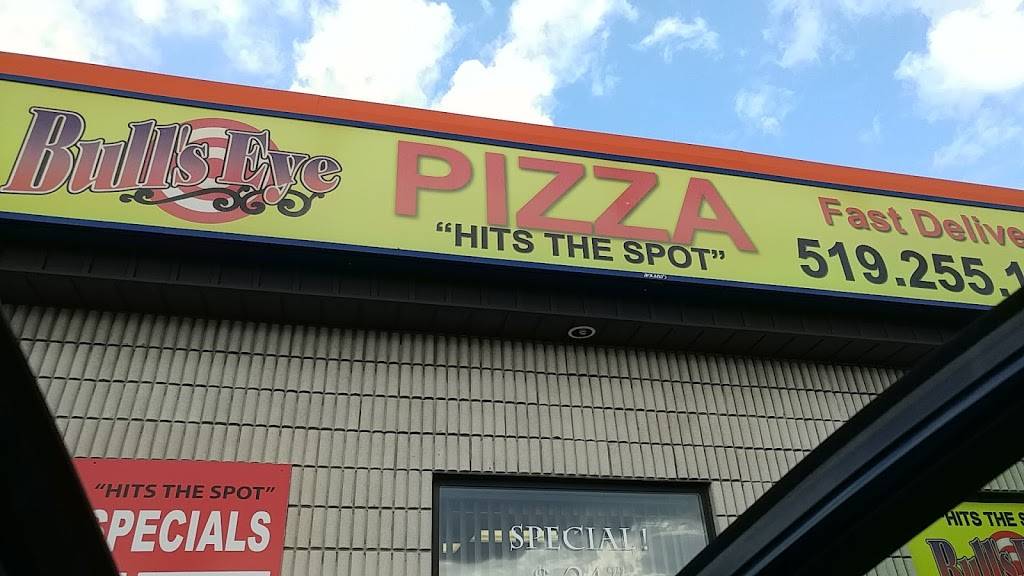 Bulls Eye Pizza | restaurant | 1405 Tecumseh Rd W, Windsor, ON N9B 1T7, Canada | 5192551221 OR +1 519-255-1221