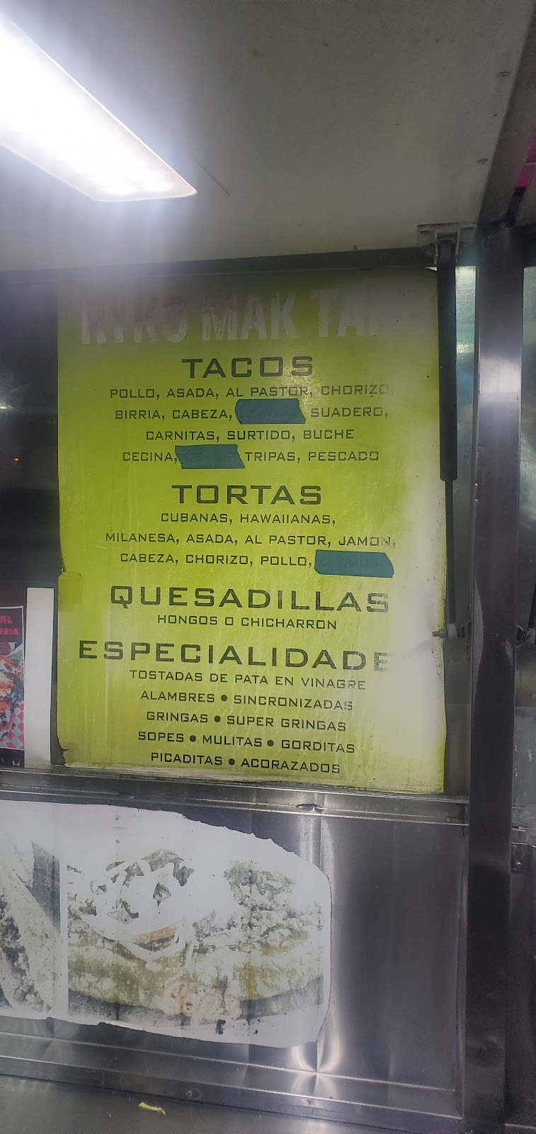 Ryko Mak Tako truck | restaurant | W Hemlock Way, Santa Ana, CA 92707, USA | 7143713086 OR +1 714-371-3086