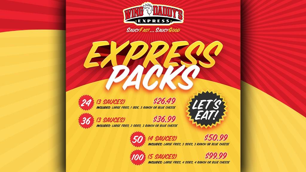 Wing Daddys Express - Zaragoza | restaurant | 700 N Zaragoza Rd, El Paso, TX 79907, USA | 9158589464 OR +1 915-858-9464