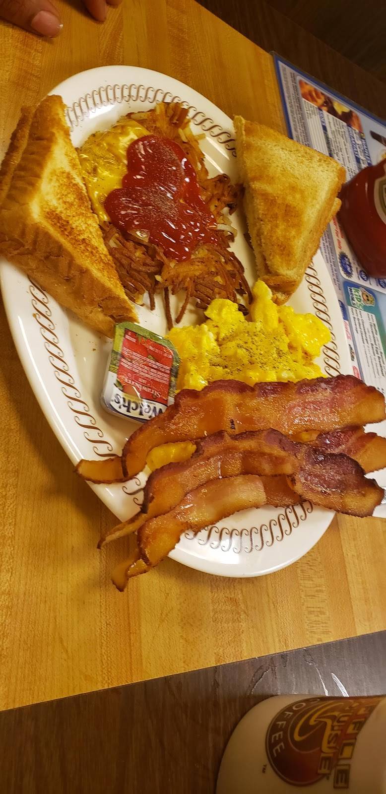 Waffle House | meal takeaway | 1034 N Main St, Nicholasville, KY 40356, USA | 8598819050 OR +1 859-881-9050