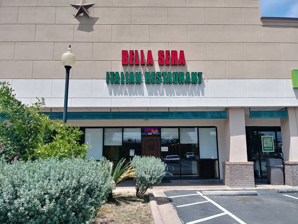 Bella Sera | restaurant | 603 W University Ave #110, Georgetown, TX 78626, USA | 5126885433 OR +1 512-688-5433