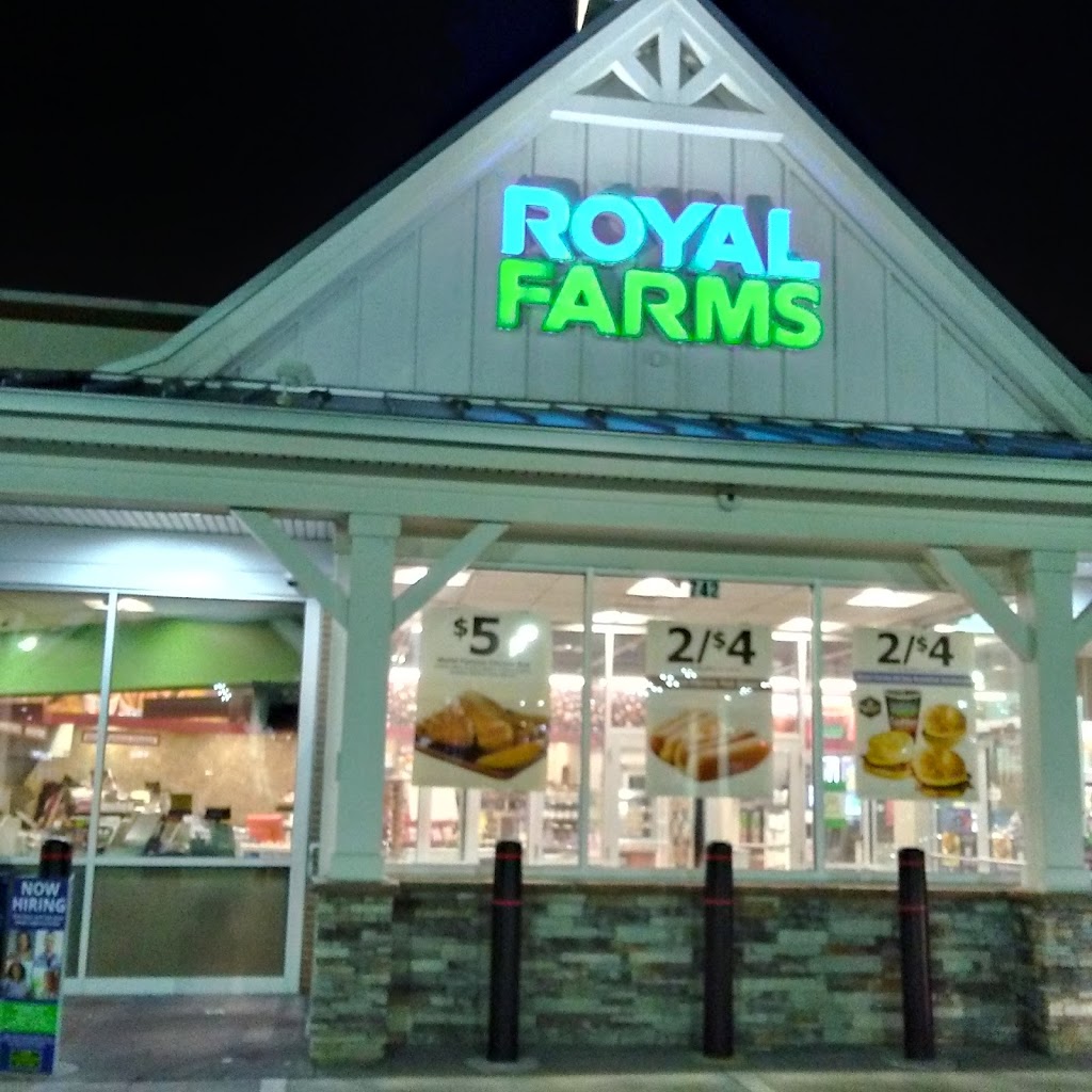Royal Farms | meal takeaway | 744 S Philadelphia Blvd, Aberdeen, MD 21001, USA | 4103069273 OR +1 410-306-9273