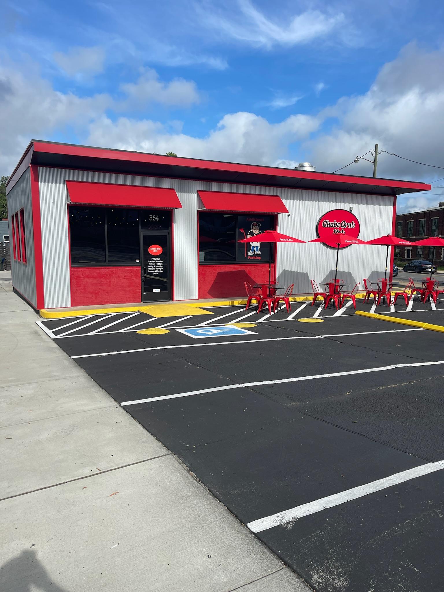 Chubs Grub Hub | restaurant | 354 E Franklin St, Monroe, NC 28112, United States | 9803138284 OR +1 980-313-8284