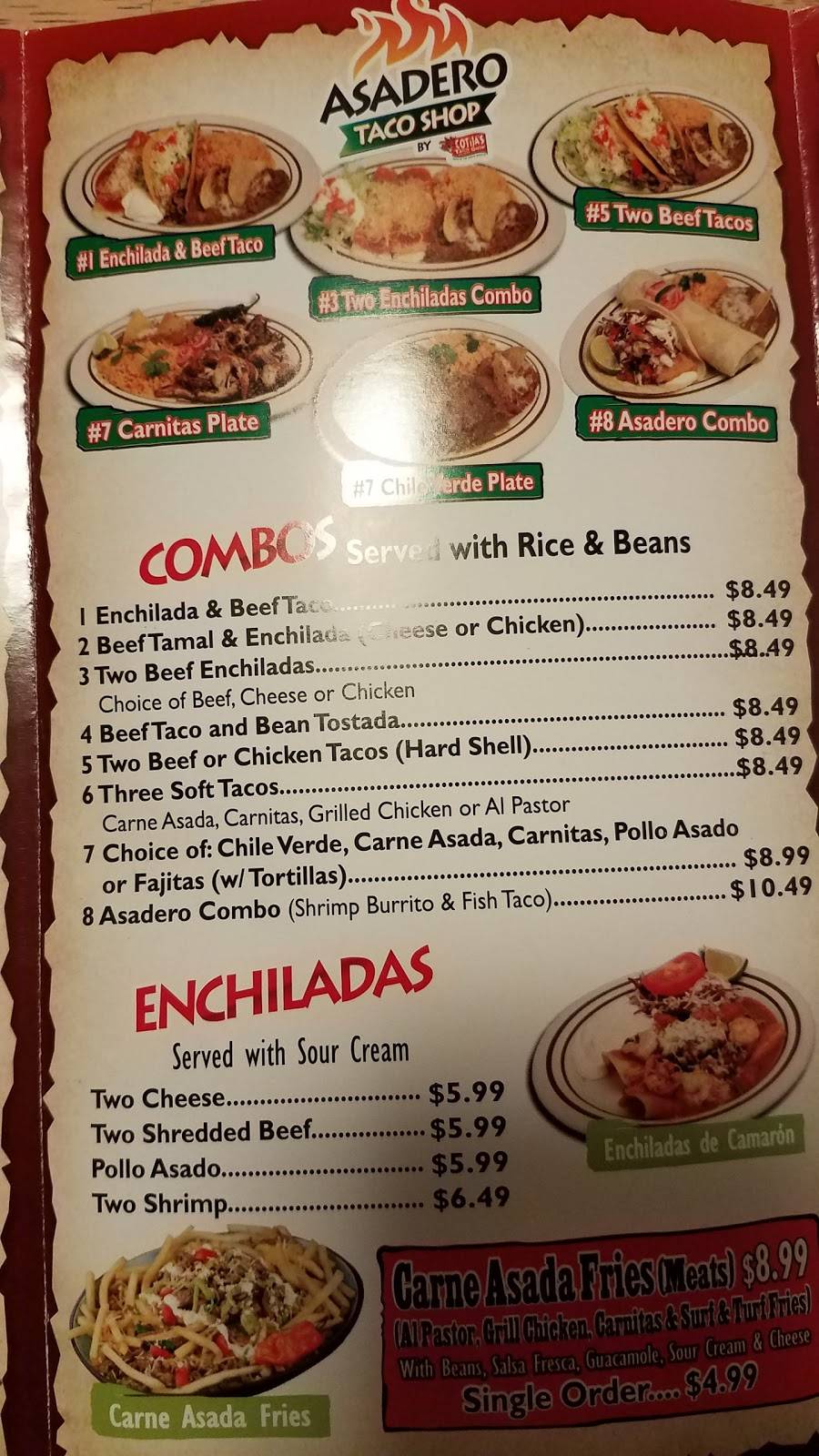 Asadero Taco Shop | restaurant | 15721 Bernardo Heights Pkwy, San Diego, CA 92128, USA | 8585922600 OR +1 858-592-2600