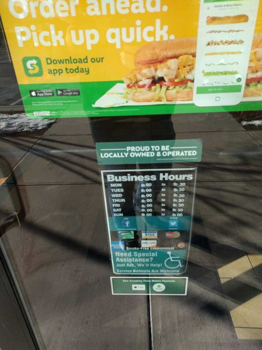 Subway | restaurant | 4137 Davis Dr, Morrisville, NC 27560, USA | 9194819515 OR +1 919-481-9515