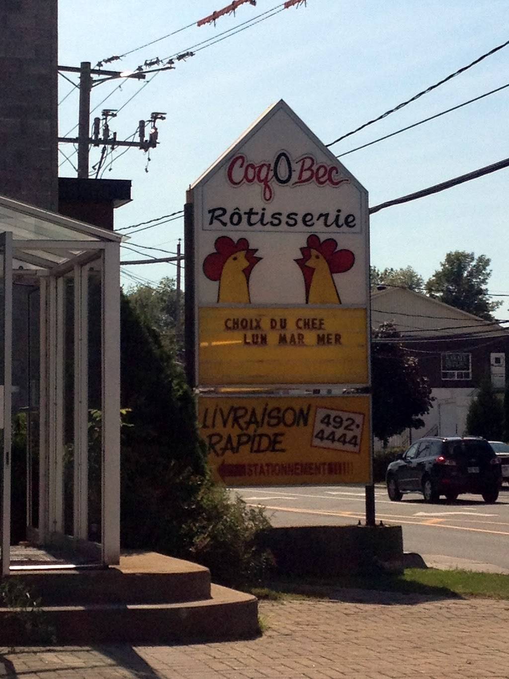 Coq-O-Bec | restaurant | 907 Montée Masson, Terrebonne, QC J6W 2Z9, Canada | 4504924444 OR +1 450-492-4444