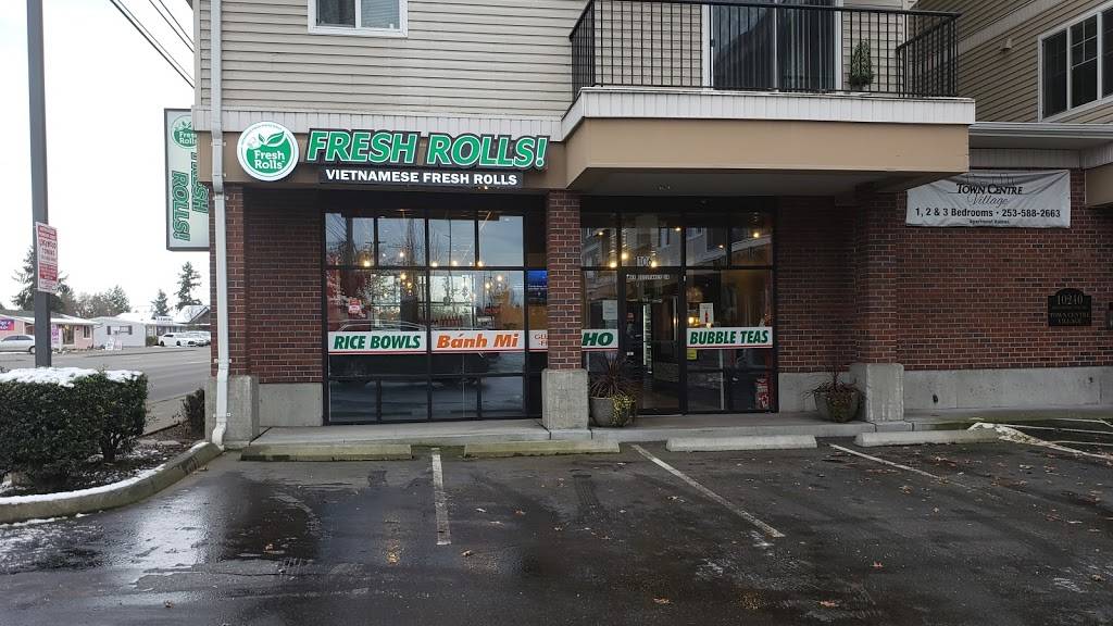 Fresh Rolls Lakewood | restaurant | 10240 Bridgeport Way SW #106, Lakewood, WA 98499, USA | 2535078137 OR +1 253-507-8137