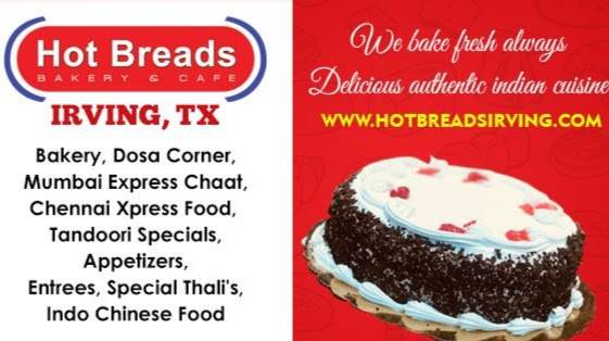 Hot Breads Irving | cafe | 5330 N MacArthur Blvd #140, Irving, TX 75038, USA | 9727531000 OR +1 972-753-1000
