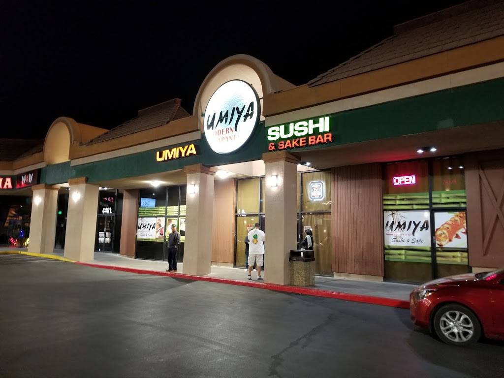 Umiya Sushi | restaurant | 4465 W Flamingo Rd, Las Vegas, NV 89103, USA | 7023656195 OR +1 702-365-6195