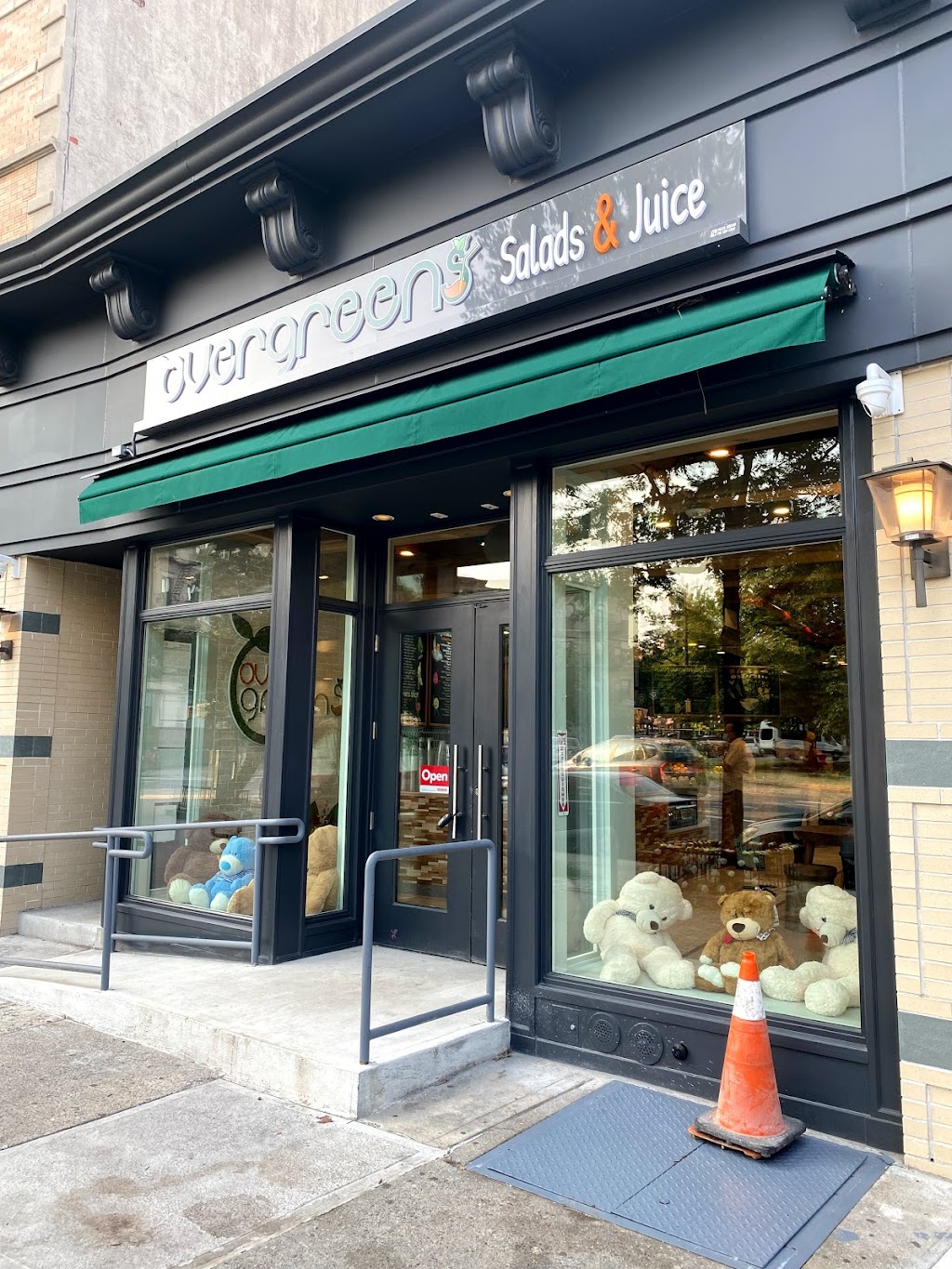 Overgreens Salads & Juice | restaurant | 194 Prospect Park West, Brooklyn, NY 11215, USA | 7184893949 OR +1 718-489-3949