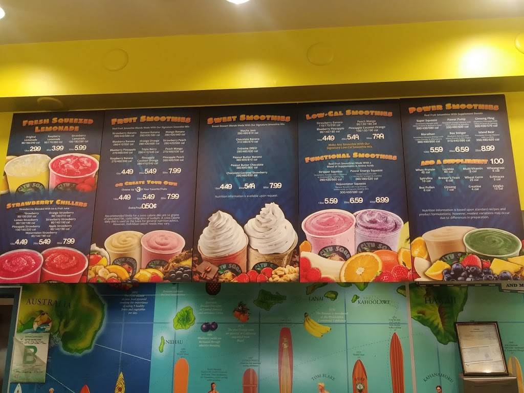 Surf City Squeeze | restaurant | 500 Inland Center, Space 107, San Bernardino, CA 92408, USA | 9093831434 OR +1 909-383-1434