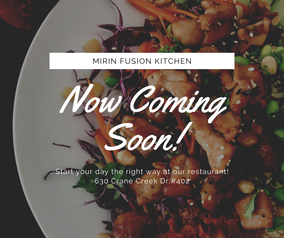 Mirin Fusion Kitchen | restaurant | 630 Crane Creek Dr Suite 402, Augusta, GA 30907, USA | 7069223888 OR +1 706-922-3888