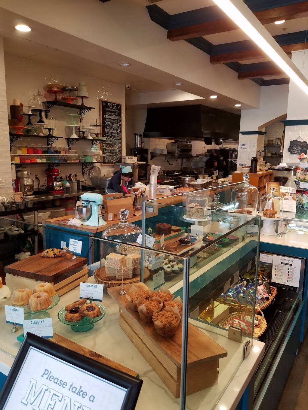 Claudine Artisan Kitchen & Bakeshop | cafe | 16350 Ventura Blvd e, Encino, CA 91436, USA | 8186163838 OR +1 818-616-3838