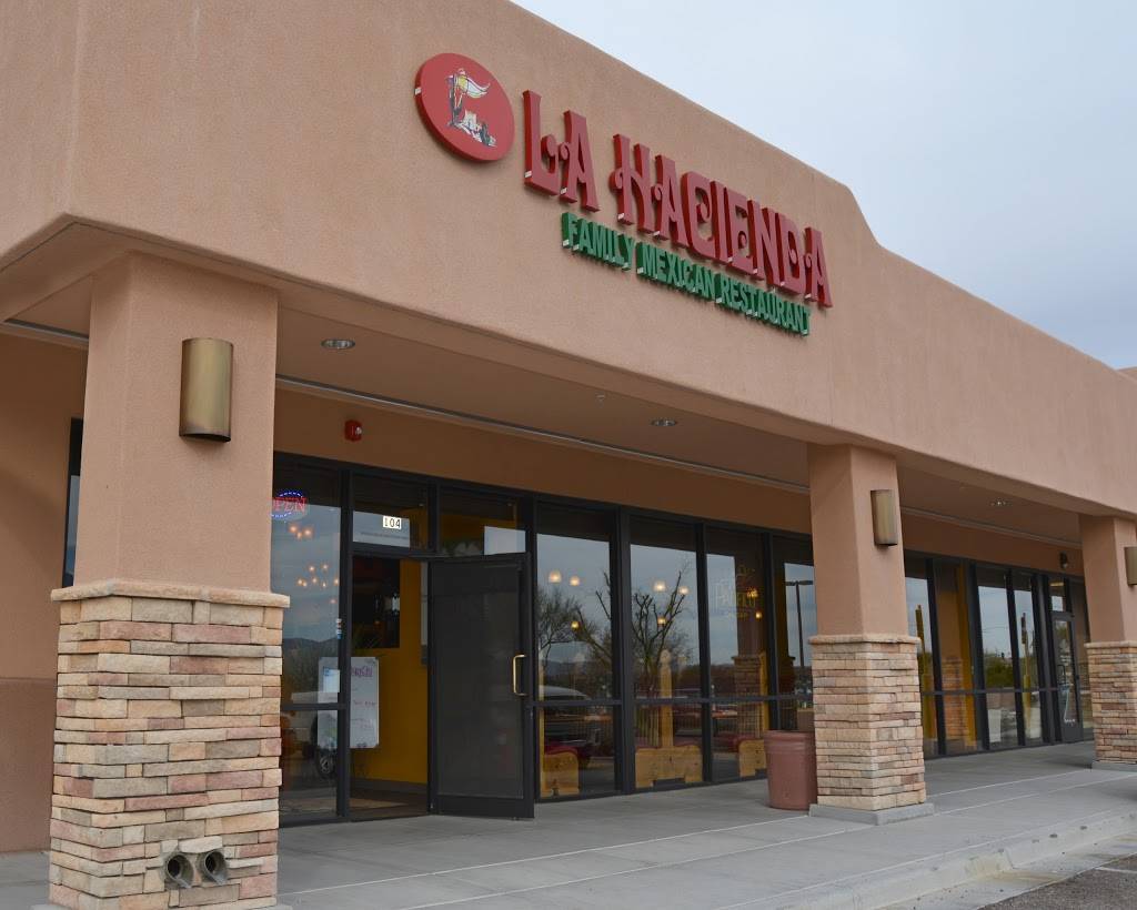 La Hacienda Family Mexican Restaurant | restaurant | 11931 N 1st Ave Suite 104, Oro Valley, AZ 85737, USA | 5202971695 OR +1 520-297-1695