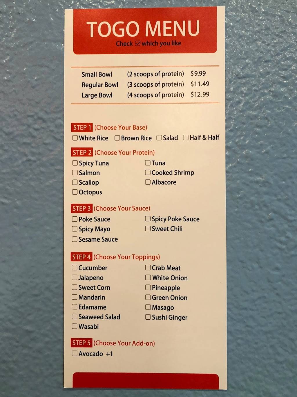 Poke Stage | restaurant | 15817 Bernardo Center Dr #106, San Diego, CA 92127, USA | 8586496042 OR +1 858-649-6042