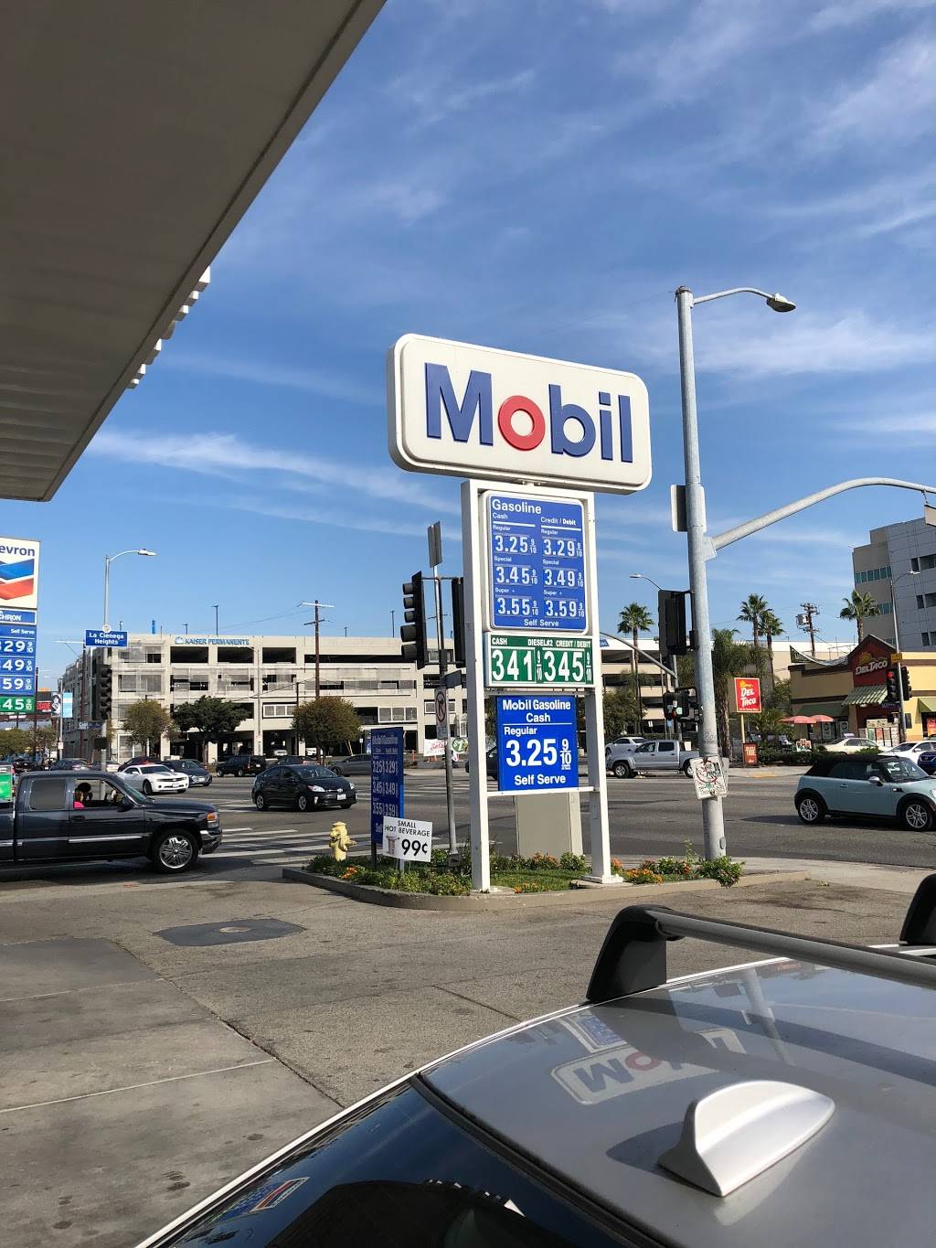 Mobil | restaurant | 2305 S Lacienega Ave, Los Angeles, CA 90034, USA | 3108397361 OR +1 310-839-7361