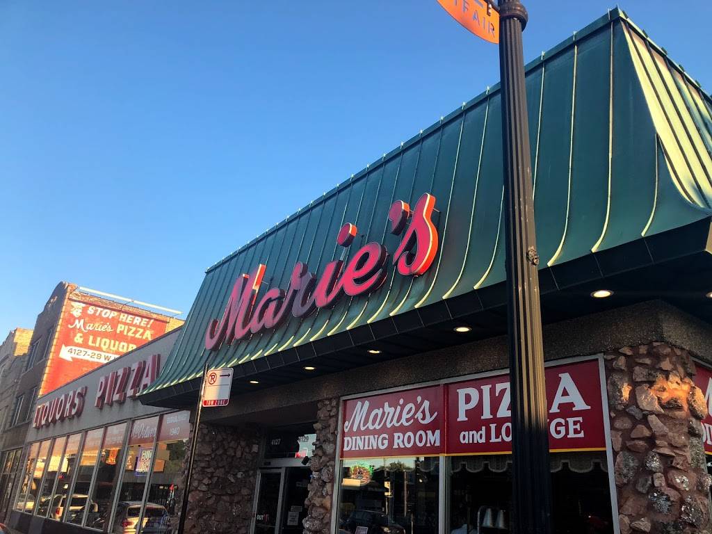 Maries Pizza & Liquors | restaurant | 4129 W Lawrence Ave, Chicago, IL 60630, USA | 7737251812 OR +1 773-725-1812