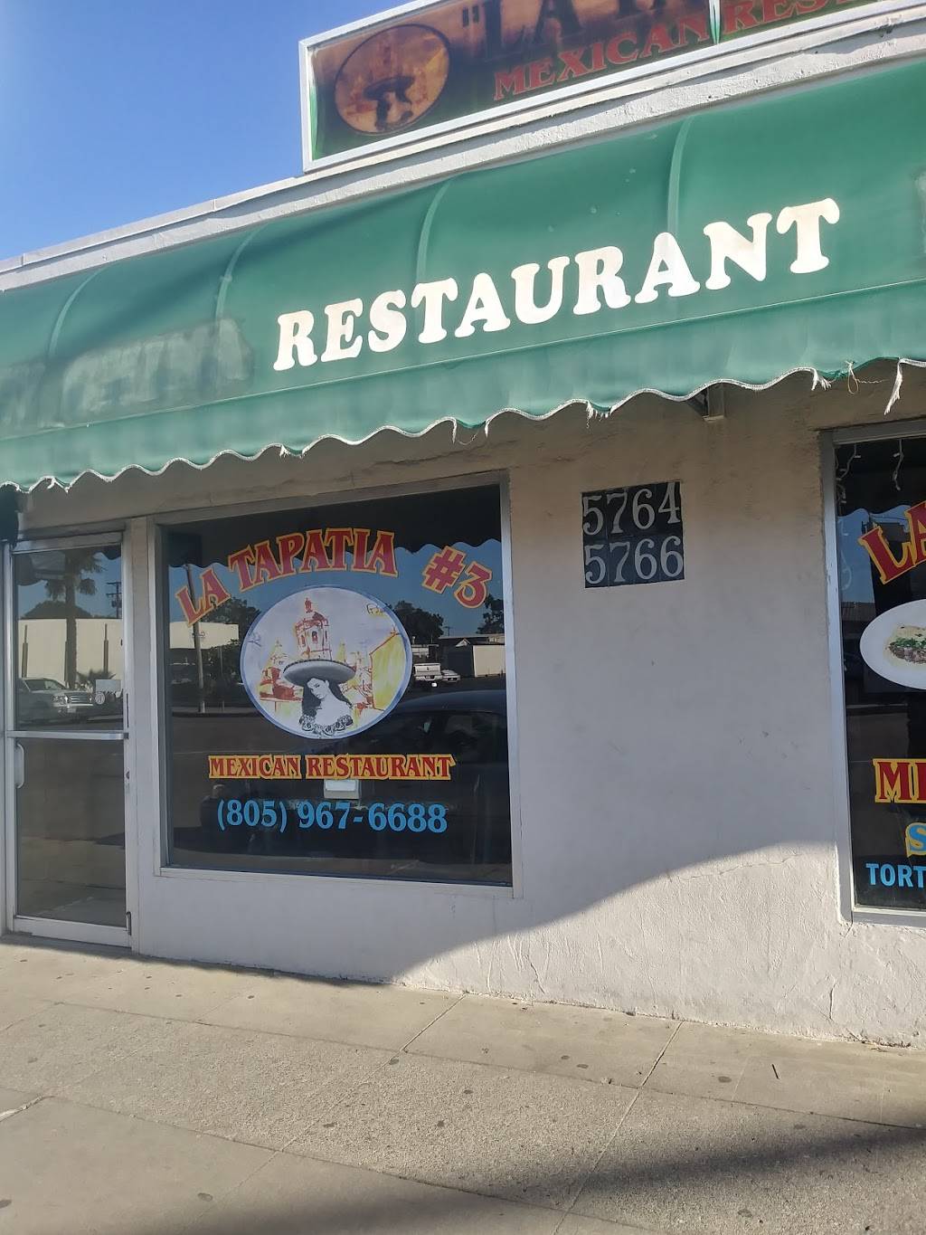 La Tapatia #3 | restaurant | 5764 Hollister Ave, Goleta, CA 93117, USA | 8059676688 OR +1 805-967-6688