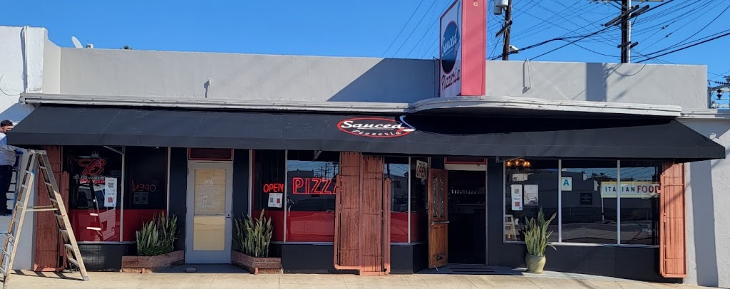 Sauced Pizzeria | restaurant | 4475 Ingraham St, San Diego, CA 92109, USA | 8582037135 OR +1 858-203-7135