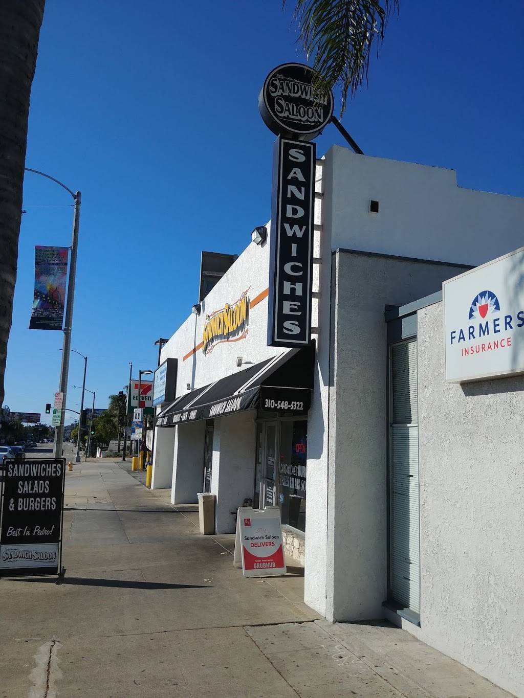 Sandwich Saloon | meal takeaway | 813 S Gaffey St, San Pedro, CA 90731, USA | 3105485322 OR +1 310-548-5322