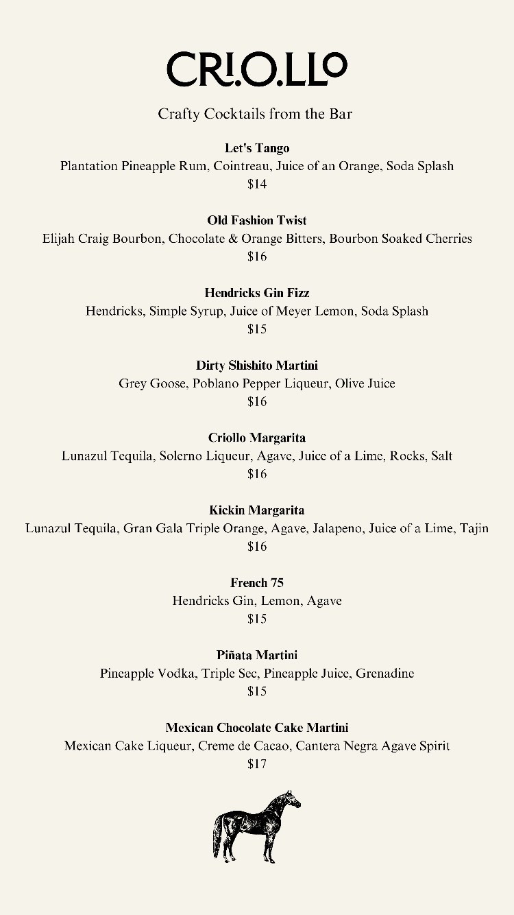 Criollo | restaurant | 9 Market, Beaufort, SC 29906, USA | 8434660146 OR +1 843-466-0146