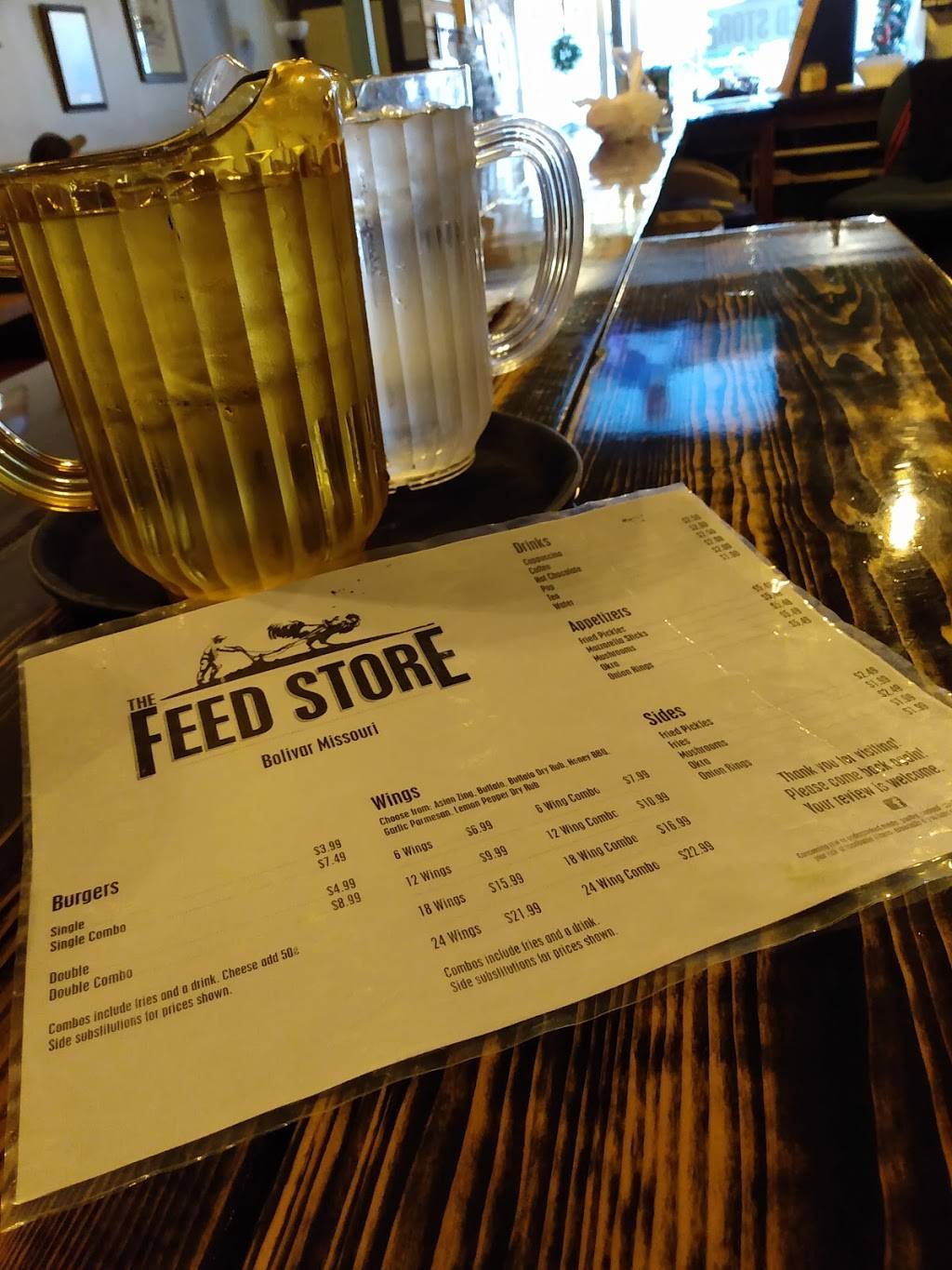 Feed Store | restaurant | 119 S Main Ave, Bolivar, MO 65613, USA | 4173263451 OR +1 417-326-3451