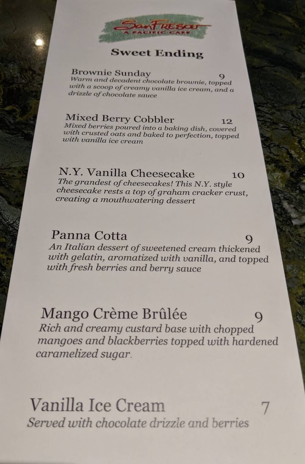 San Frescos | restaurant | 1350 N 1st St, San Jose, CA 95112, USA | 4084536200 OR +1 408-453-6200